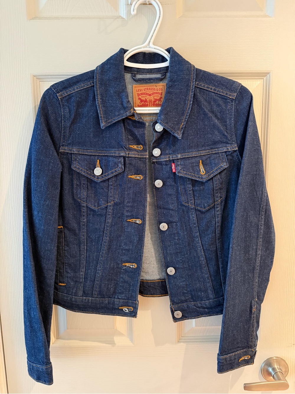 Levi's Dark Indigo Denim Trucker Jacket